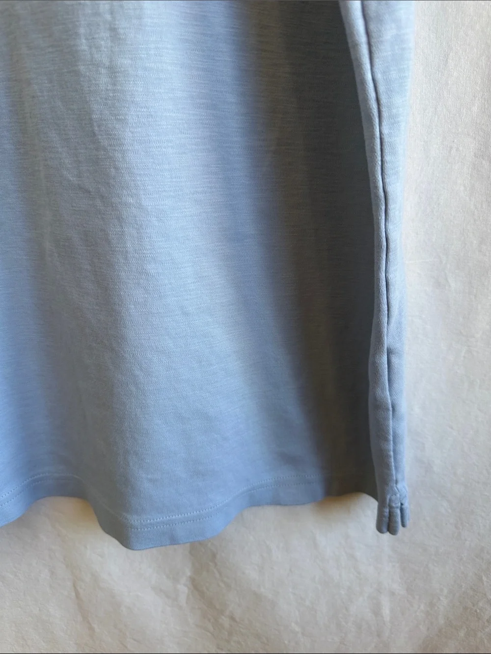 Kirkland Signature powder blue cotton T-shirt, size XL - Picture 3 of 7